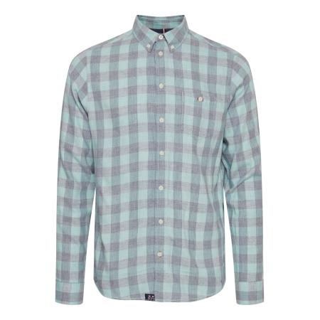 FQ1924 FQ1924 Overhemd Yunus donkergrijs / mintgroen