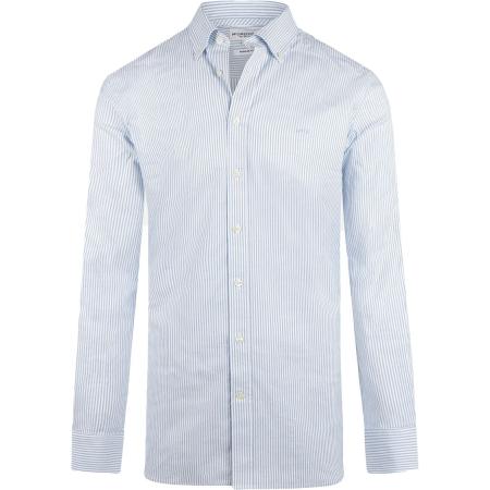 McGregor Overhemd Oxford Streep Lichtblauw