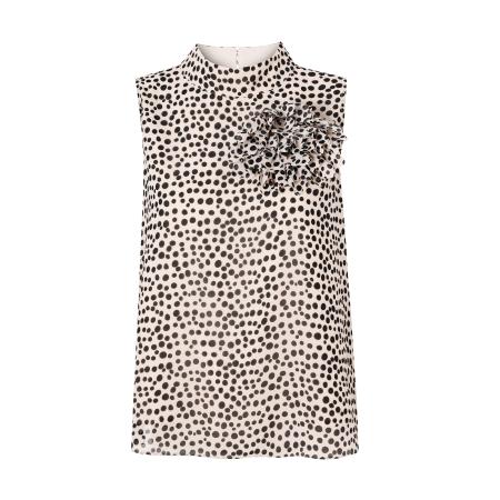 TATUUM TATUUM Blouse beige / zwart