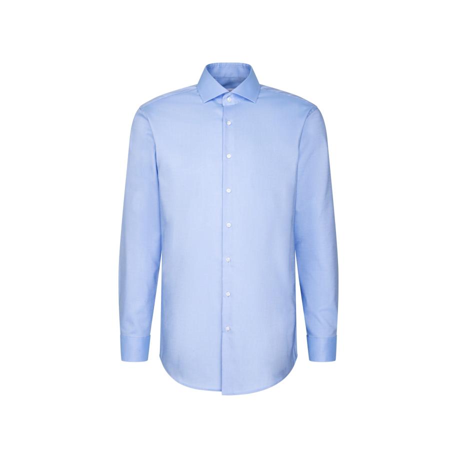 SEIDENSTICKER Zakelijk overhemd Schwarze Rose blauw Blauw