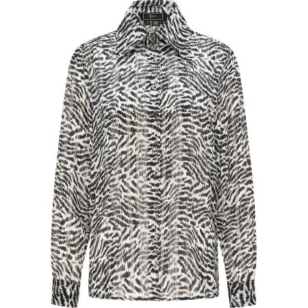 Faina faina Blouse zwart / wit