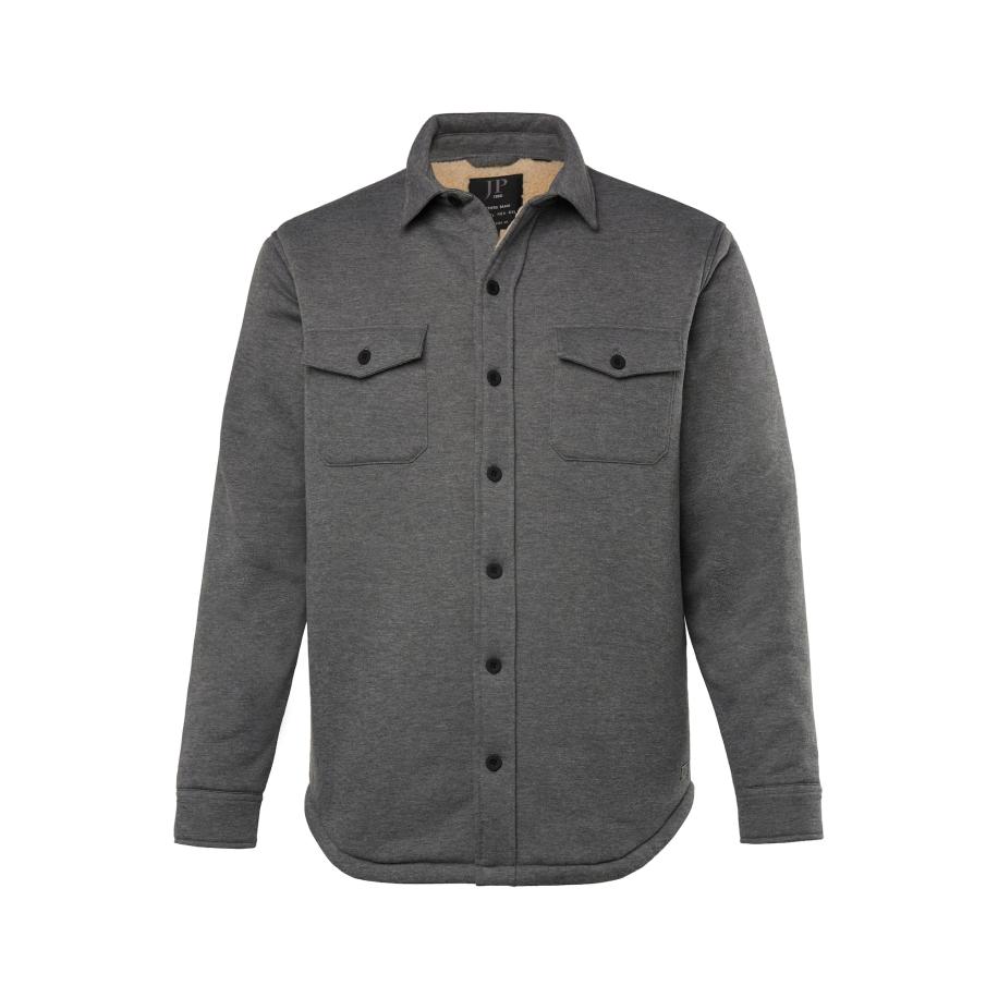 JP1880 Overhemd donkergrijs Grijs