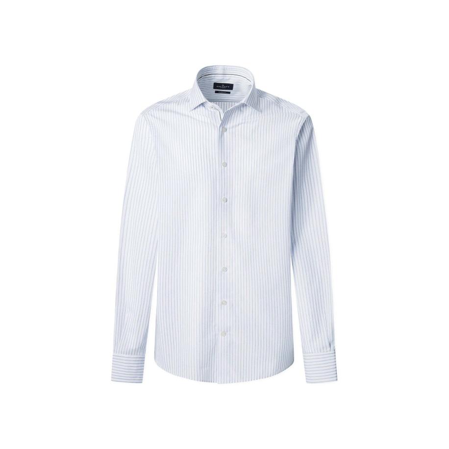 Hackett London Hackett London Overhemd hemelsblauw / wit -