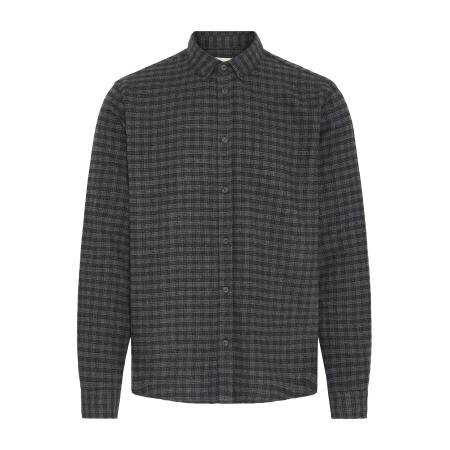 BLEND Overhemd BHBARNEY donkergrijs