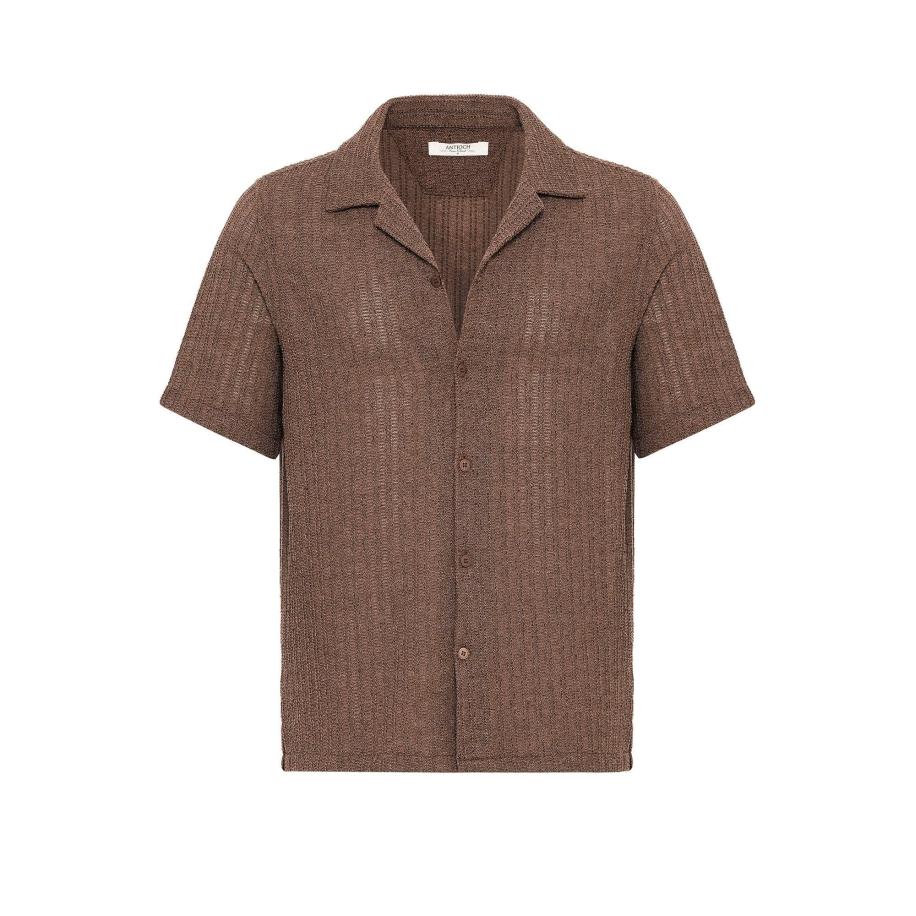 Antioch Antioch Overhemd bruin -