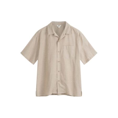 MELA MELA Overhemd VIVEK beige gemêleerd