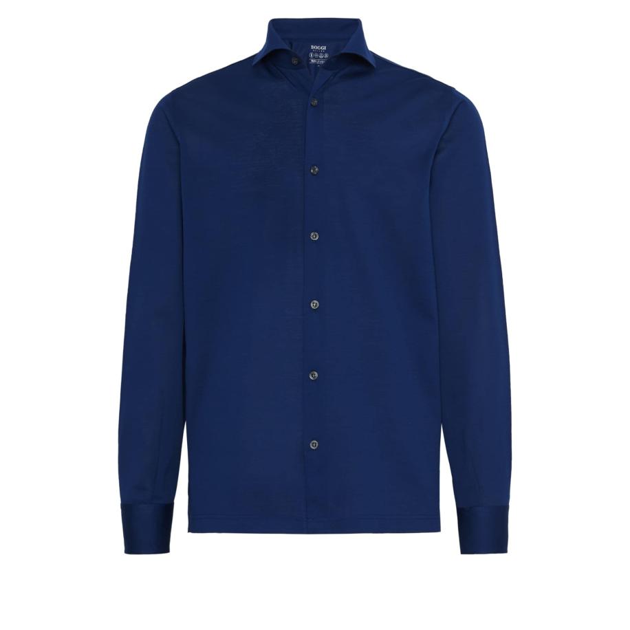 Boggi Milano Boggi Milano Overhemd navy -