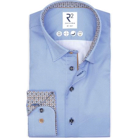 R2 Amsterdam Overhemd, Pied De Poule