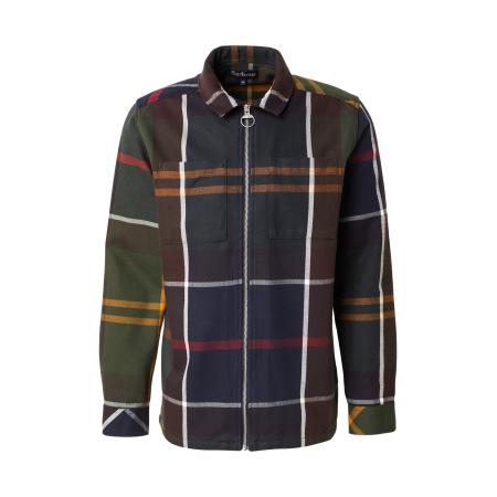 Barbour Barbour Overhemd Lannich lichtbeige / navy / groen / oranje