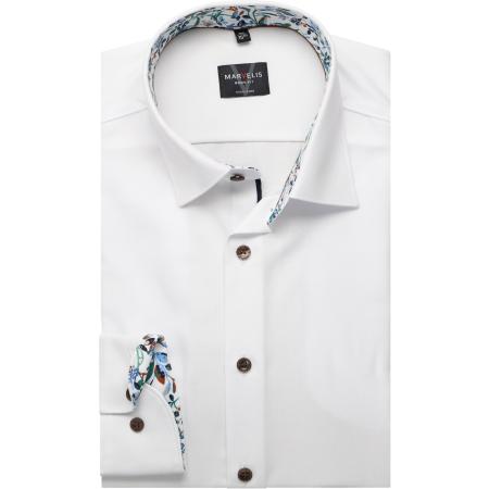 Marvelis Overhemd wit, Effen