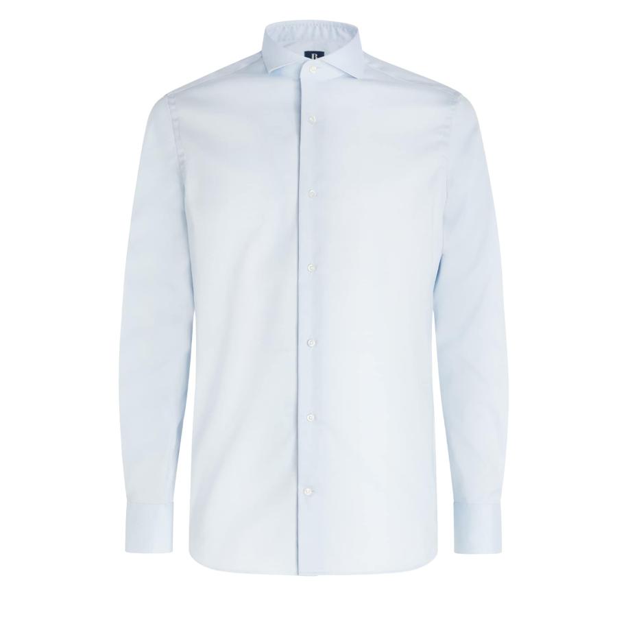 Boggi Milano Boggi Milano Zakelijk overhemd pastelblauw -