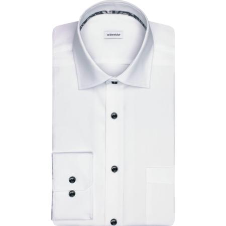 Seidensticker Overhemd wit, Effen