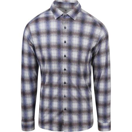 Desoto Overhemd Kent Ruiten Blauw