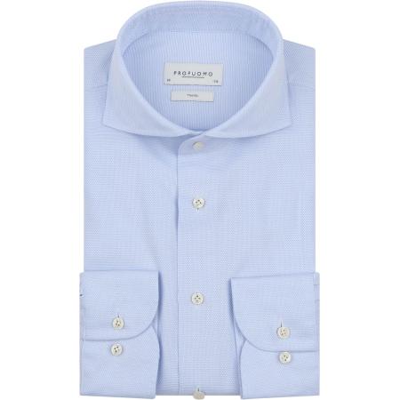 Profuomo Shirt Travel Lichtblauw