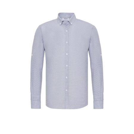 Moxx Paris Moxx Paris Overhemd grijs / wit