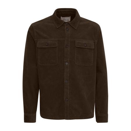 Solid !Solid Overhemd donkerbruin