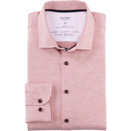 OLYMP Level Five 24/Seven Dynamic Flex Jersey shirt rood, Motief