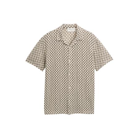 Tom Tailor TOM TAILOR DENIM Overhemd beige / zwart