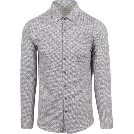 Desoto Overhemd Print Mandala Rood