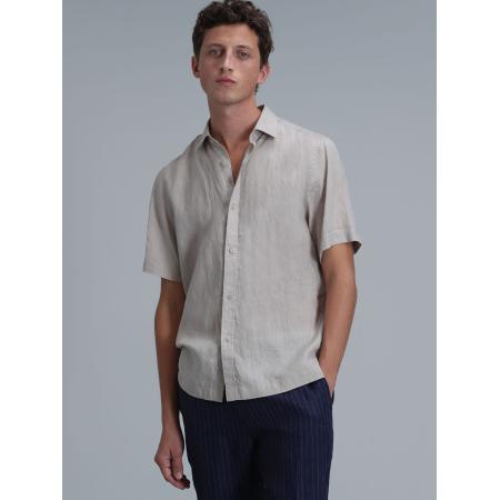 Lufian Lufian Overhemd Bert beige