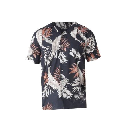 By Diess Collection By Diess Collection Overhemd donkerblauw / grijs / roestrood / wit