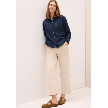 CECIL Denim look katoenen blouse