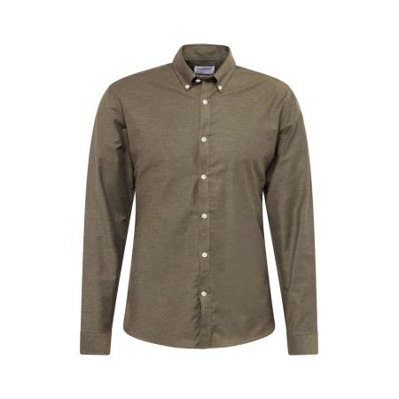 Lindbergh Lindbergh Overhemd olijfgroen