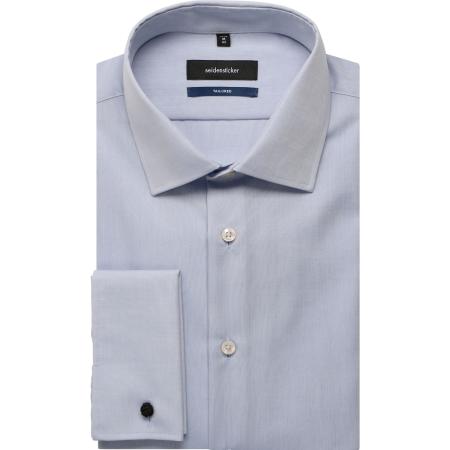 Seidensticker Overhemd lichtblauw, Effen
