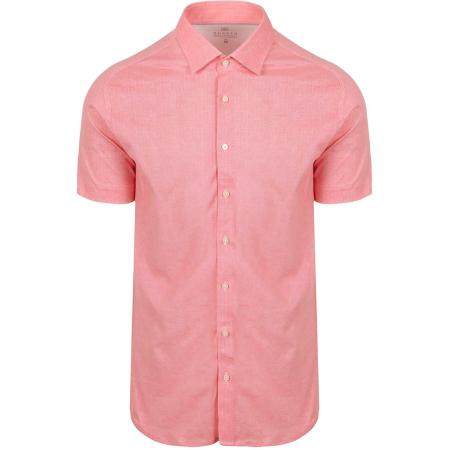 Desoto Short Sleeve Jersey Overhemd Coral