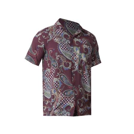 By Diess Collection By Diess Collection Overhemd blauw / groen / cyclaam / wit