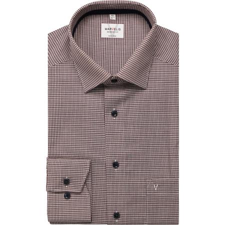 Marvelis Overhemd paars, Ruit