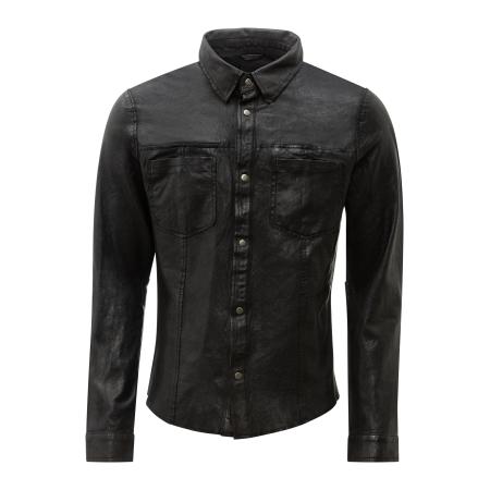 RICANO RICANO Overhemd Das Reverse zwart