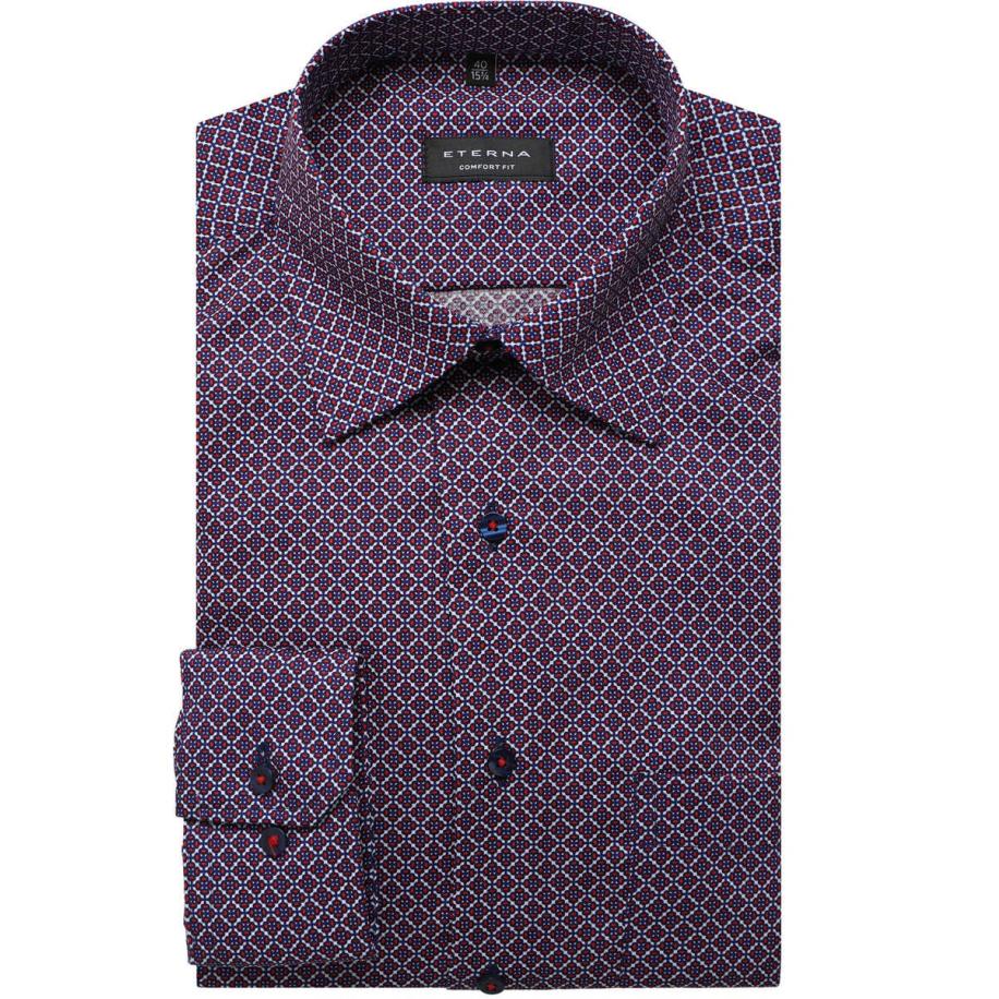 ETERNA Overhemd melba, Bedrukt Multicolor