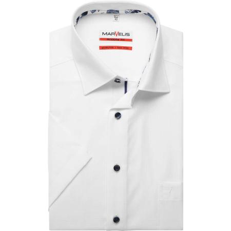 Marvelis Overhemd Korte mouw wit
