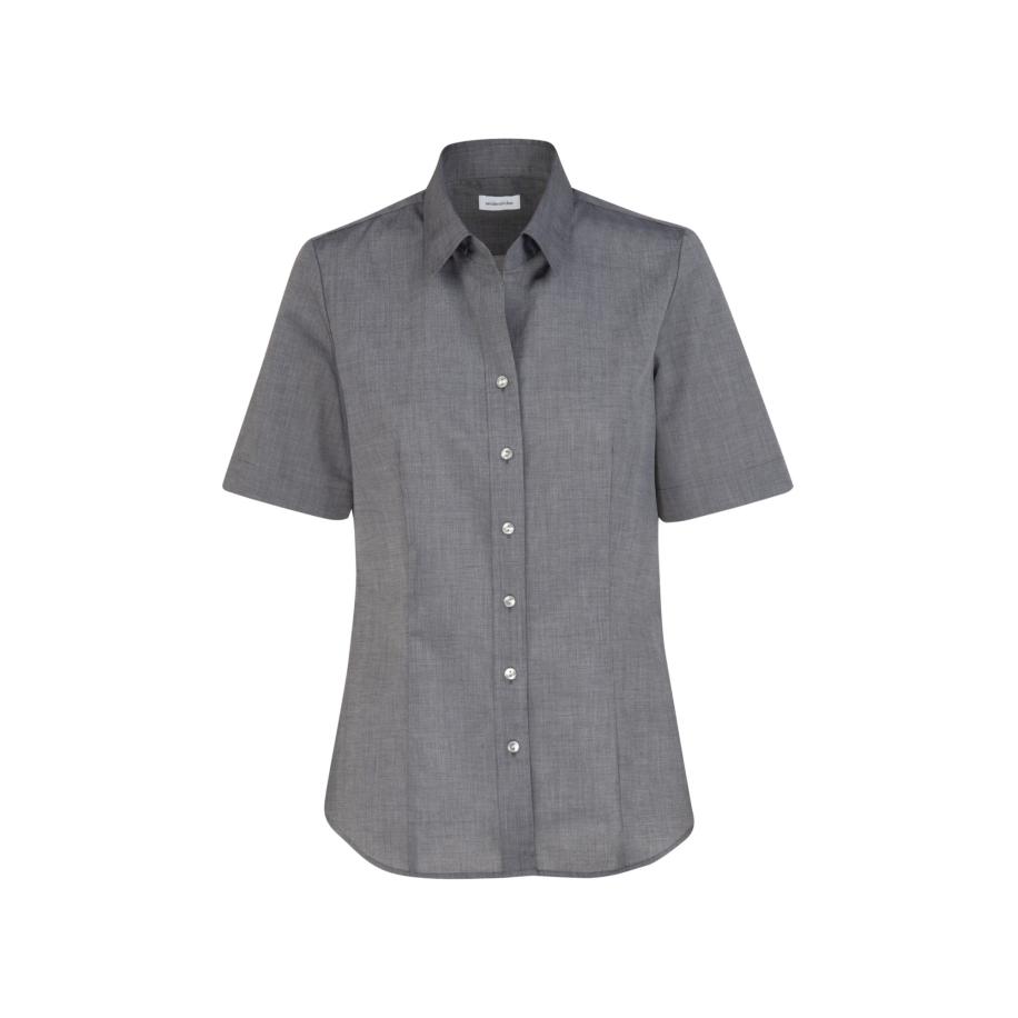 SEIDENSTICKER Blouse Schwarze Rose donkergrijs Grijs