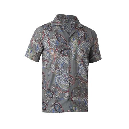 By Diess Collection By Diess Collection Overhemd blauw / grijs / bordeaux / wit