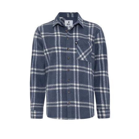 Moxx Paris Moxx Paris Overhemd donkerblauw / offwhite