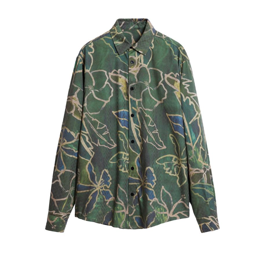 Desigual Desigual Overhemd groen / gemengde kleuren -