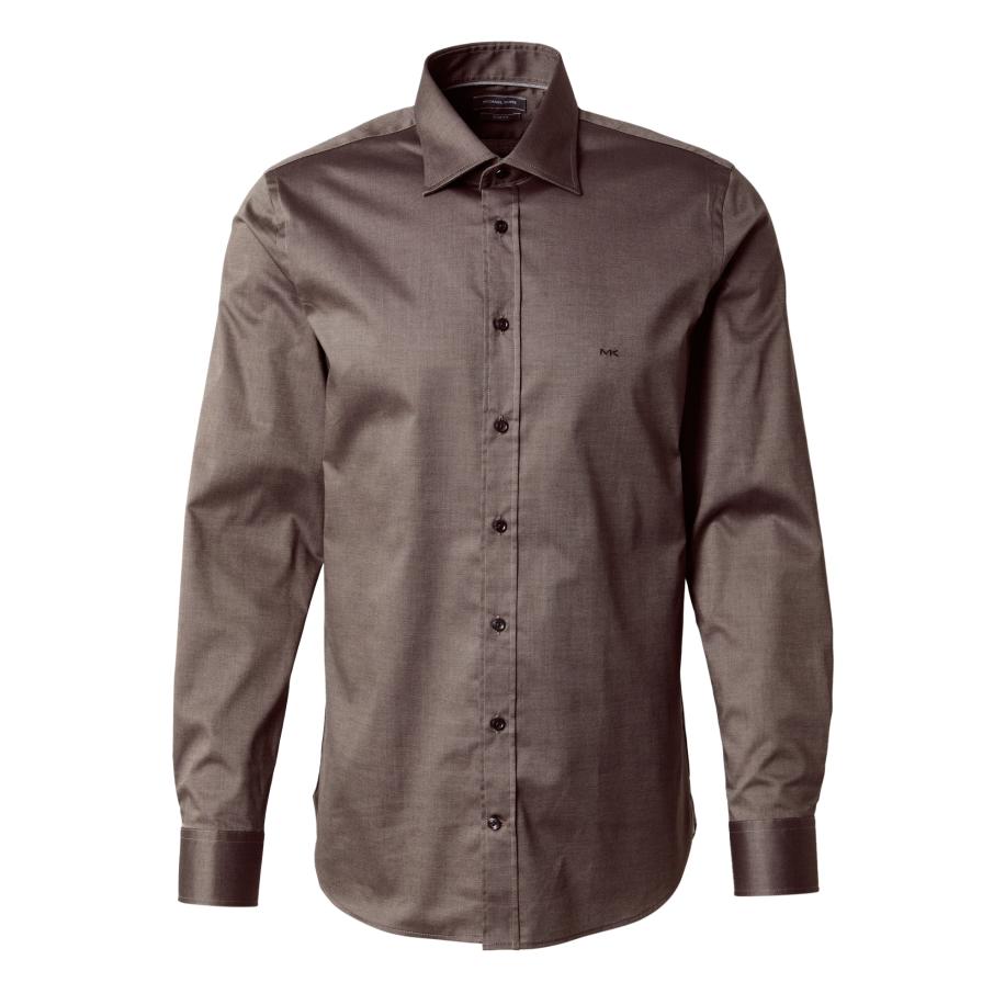 Michael Kors Michael Kors Overhemd DOBBY chocoladebruin -