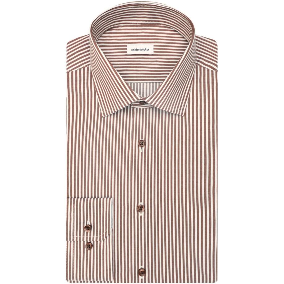 Seidensticker Overhemd, Gestreept Multicolor