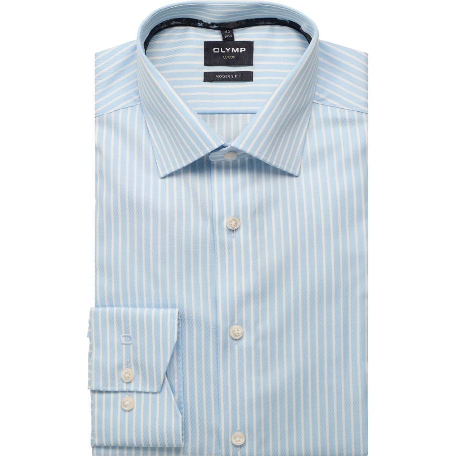OLYMP Luxor Overhemd ML7 (72CM+) blauw Blauw