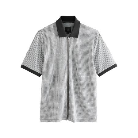 Next Next Overhemd grijs / zwart / wit