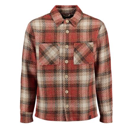 Key Largo Key Largo Overhemd beige / spar / donkerrood