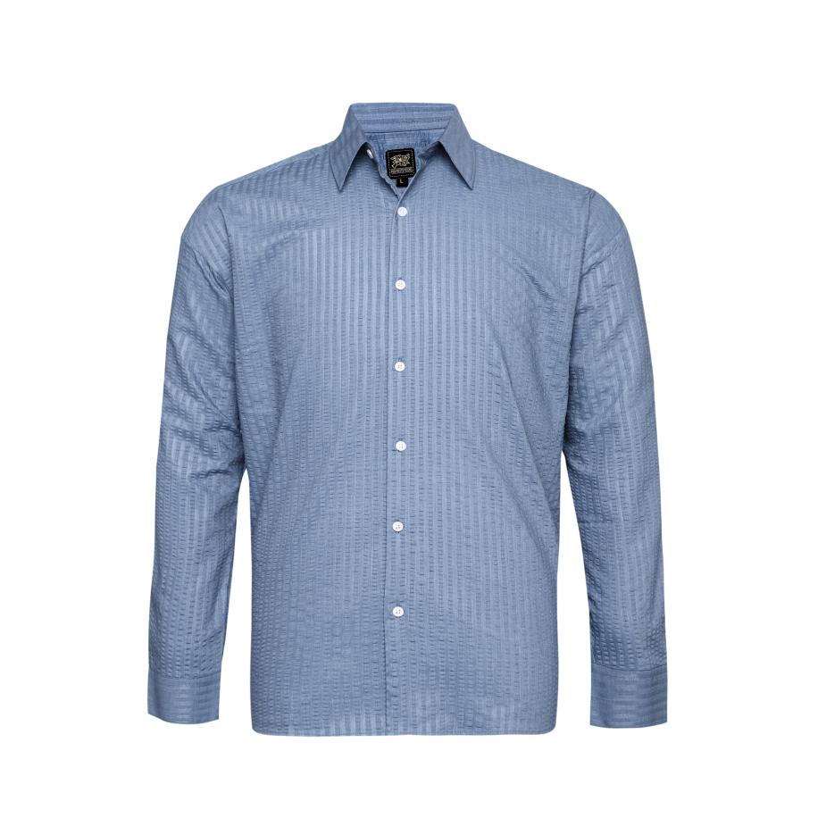 Campus Sutra Campus Sutra Overhemd Tetty smoky blue -