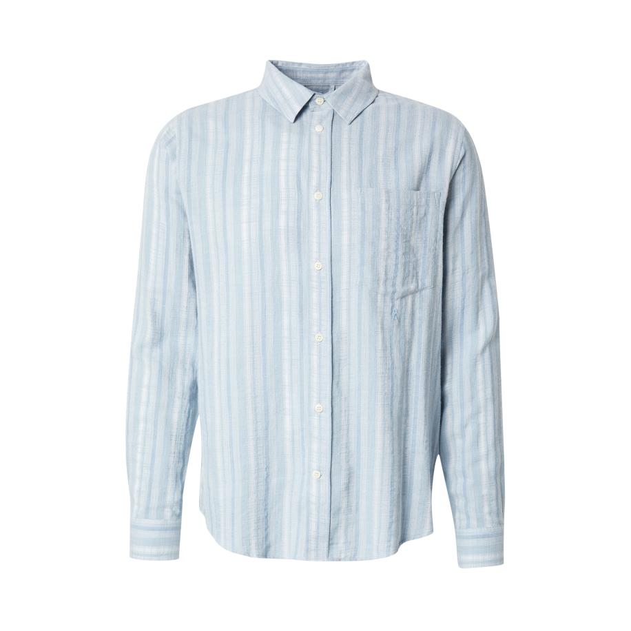 Armedangels ARMEDANGELS Overhemd FLAAVIEN duifblauw / blauw denim / pastelblauw -