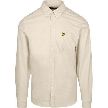 Lyle & Scott Shirt Plain Oxford Ecru