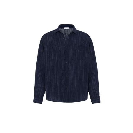Dandalo Dandalo Overhemd navy / saffier