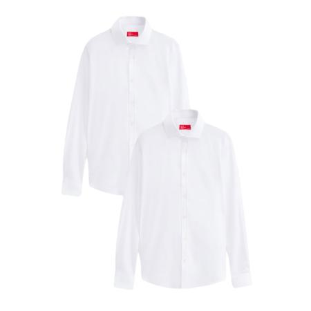 D’S Damat D’S Damat Zakelijk overhemd wit