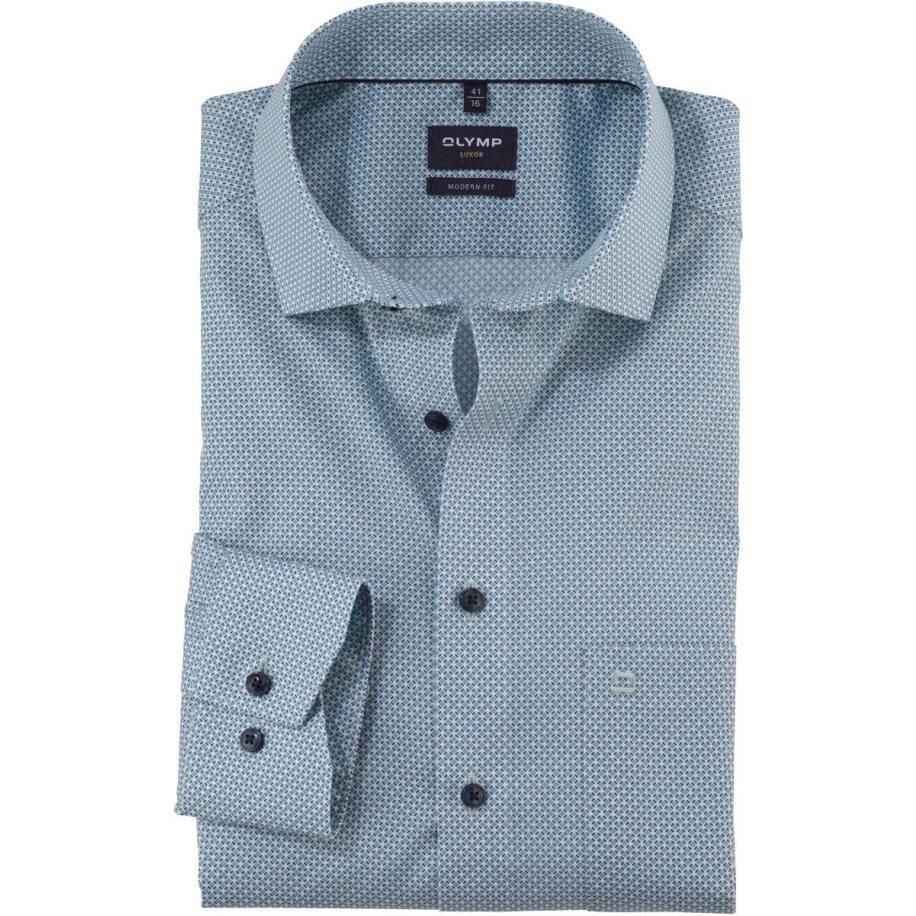 OLYMP Luxor Overhemd ML6 (vanaf 68 CM) groen Groen