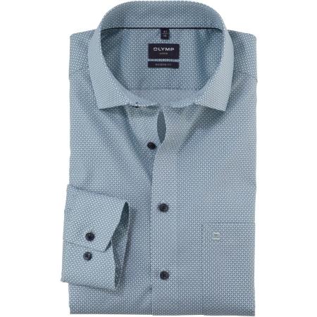 OLYMP Luxor Overhemd ML6 (vanaf 68 CM) groen